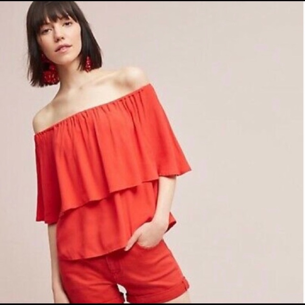 Anthropologie Maya Off The Shoulder Top